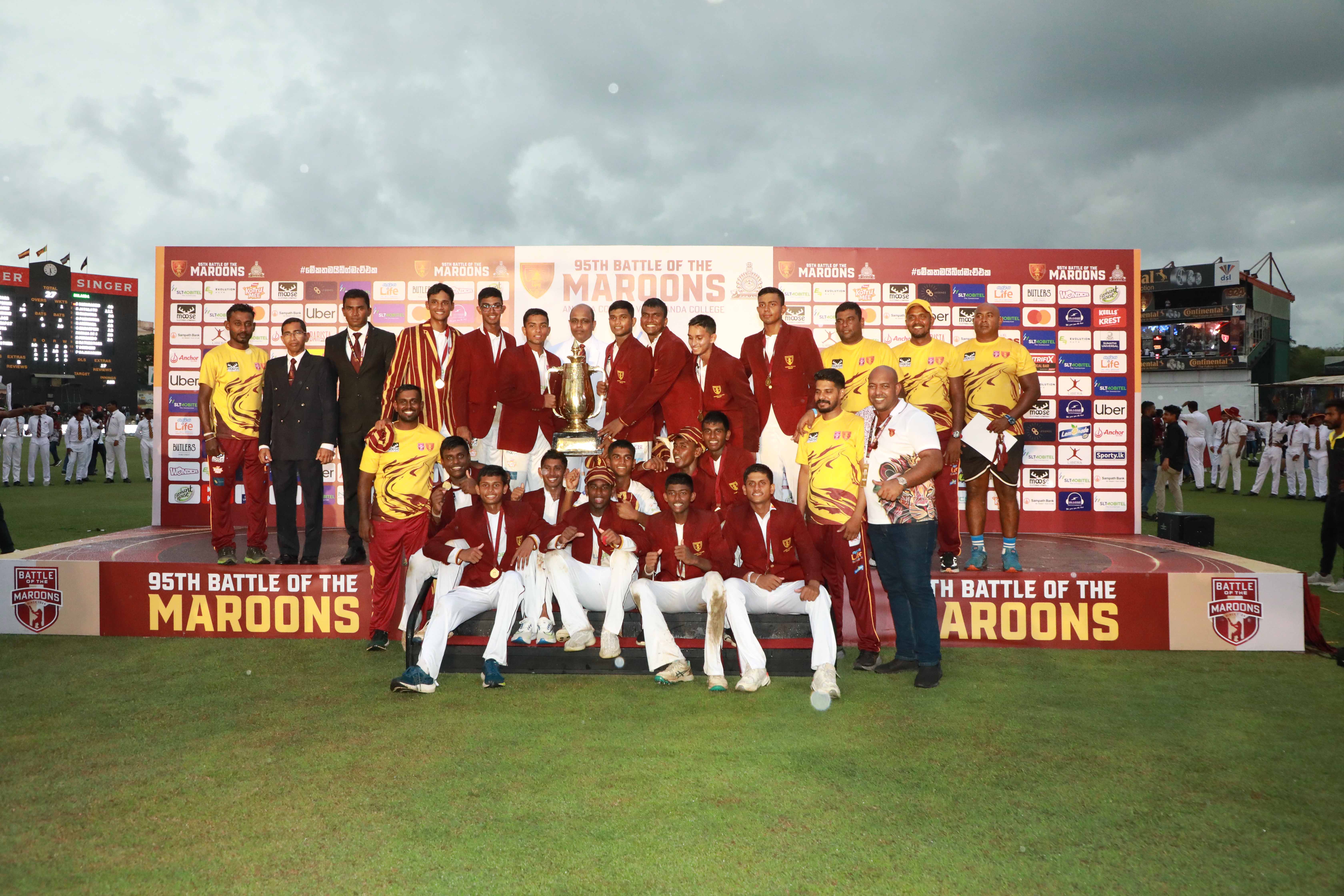 95th Battle of the Maroons - Annual Cricket Encounter 2025