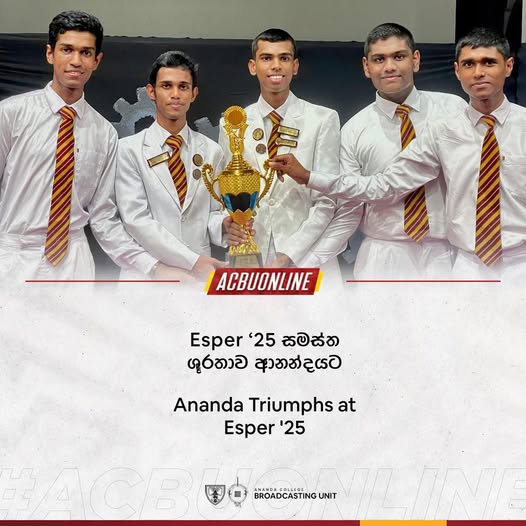 Ananda Triumphs at Espher'25