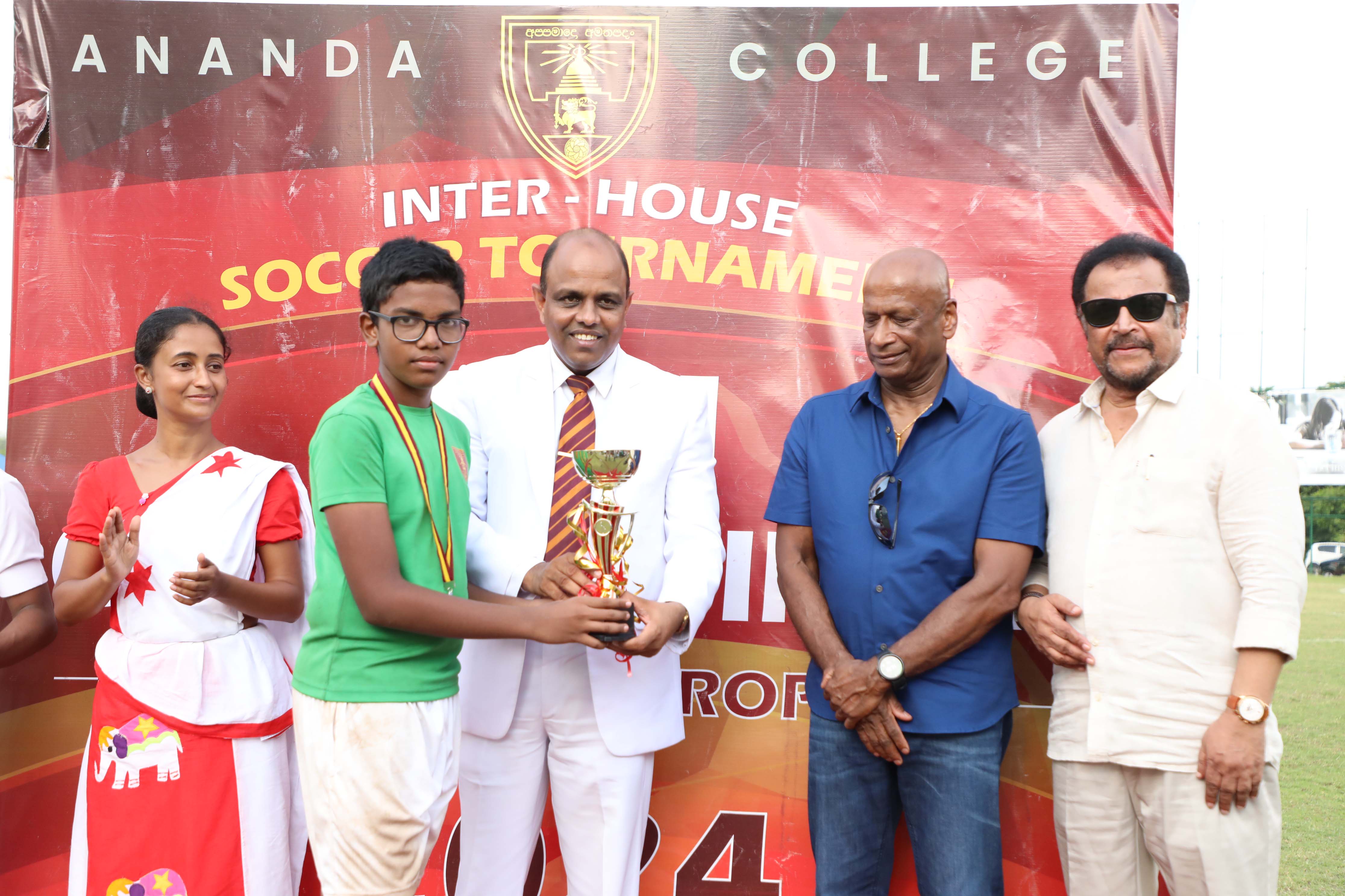 Ananda College Inter-House Sam Chandrasinghe Challenge Trophy Soccer ...