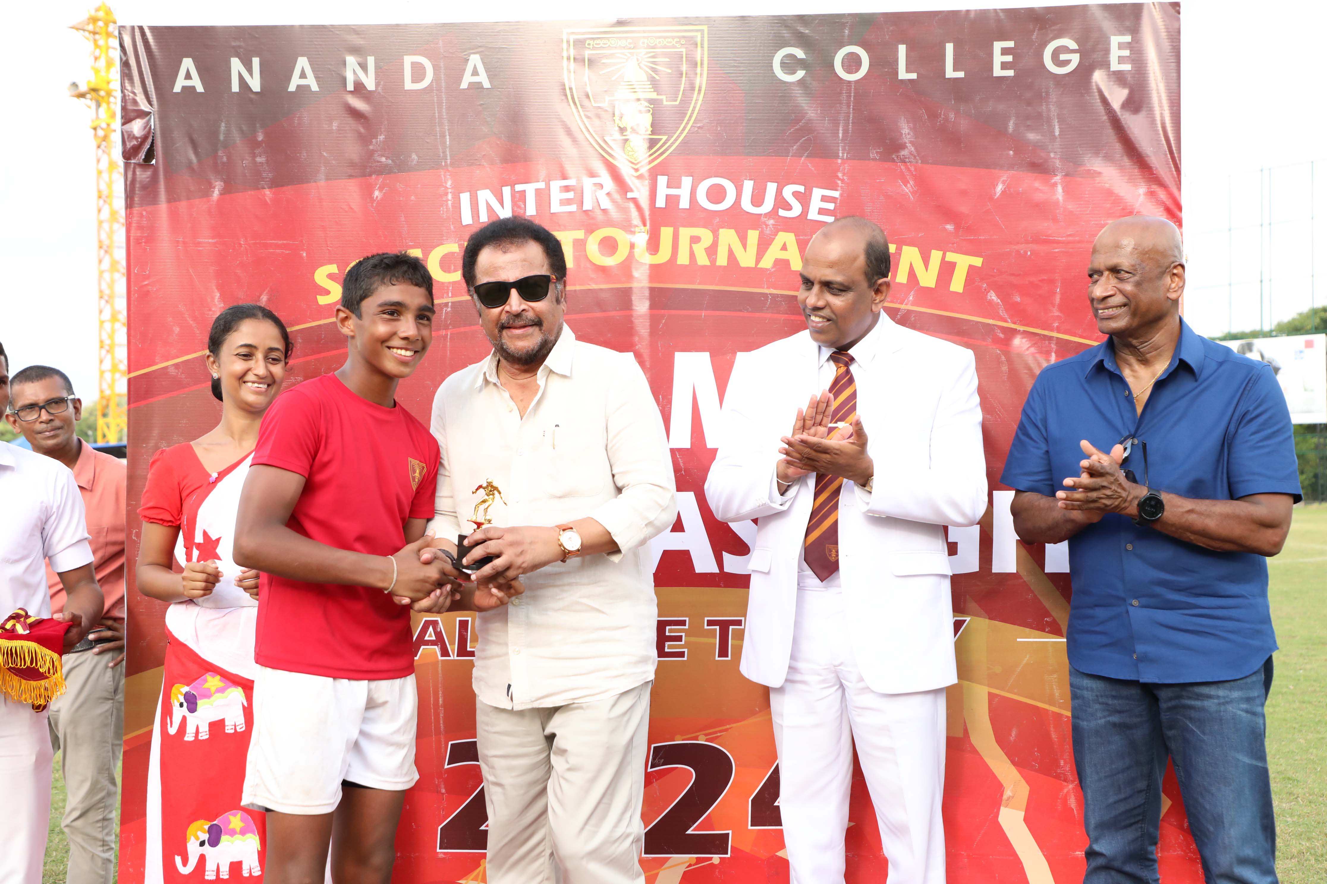 Ananda College Inter-House Sam Chandrasinghe Challenge Trophy Soccer ...